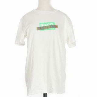 ディーゼル(DIESEL)のディーゼル DIESEL ロゴ プリント Tシャツ カットソー 半袖 M(Tシャツ(半袖/袖なし))