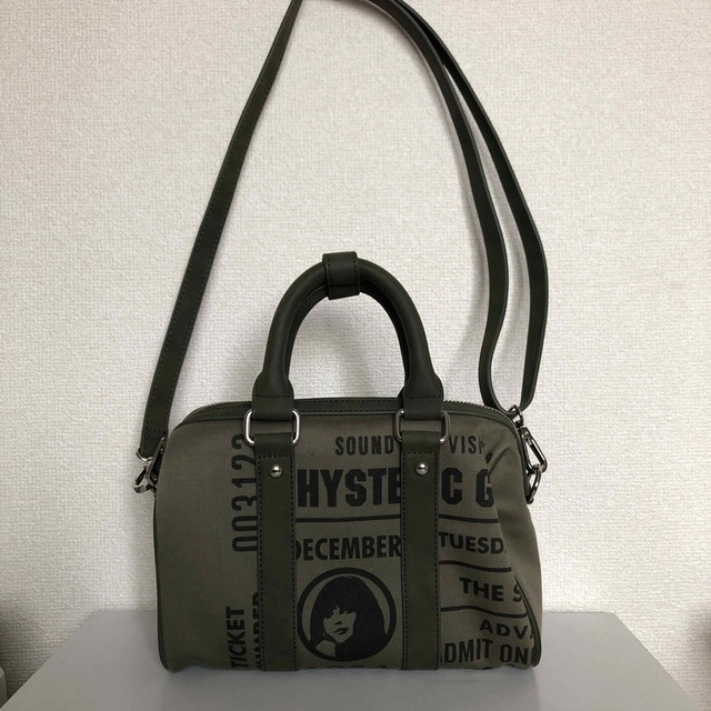 【HYSTERIC GLAMOUR】HYSTERIC SOUNDボストンバッグ