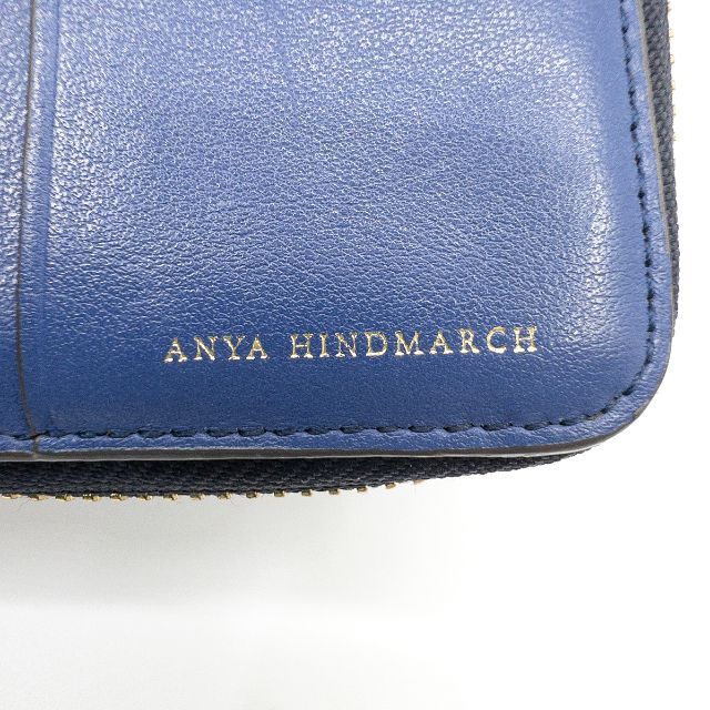 ANYA HINDMARCH - 美品 アニヤハインドマーチ スマイリー 二つ折り財布 ...