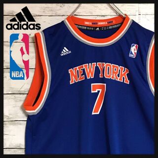 アディダス(adidas)の【アディダス】ＮＢＡ　ニューヨーク・ニックス　バスケゲームシャツ　Ｆ302(タンクトップ)