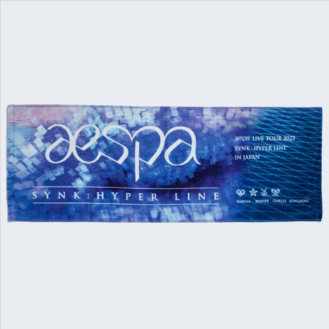 aespa エスパ タオル エンタメ/ホビーのCD(K-POP/アジア)の商品写真