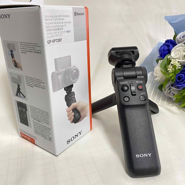 SONY VLOGCAM ZV-1G シューティンググリップキット SDカード付 カメラ