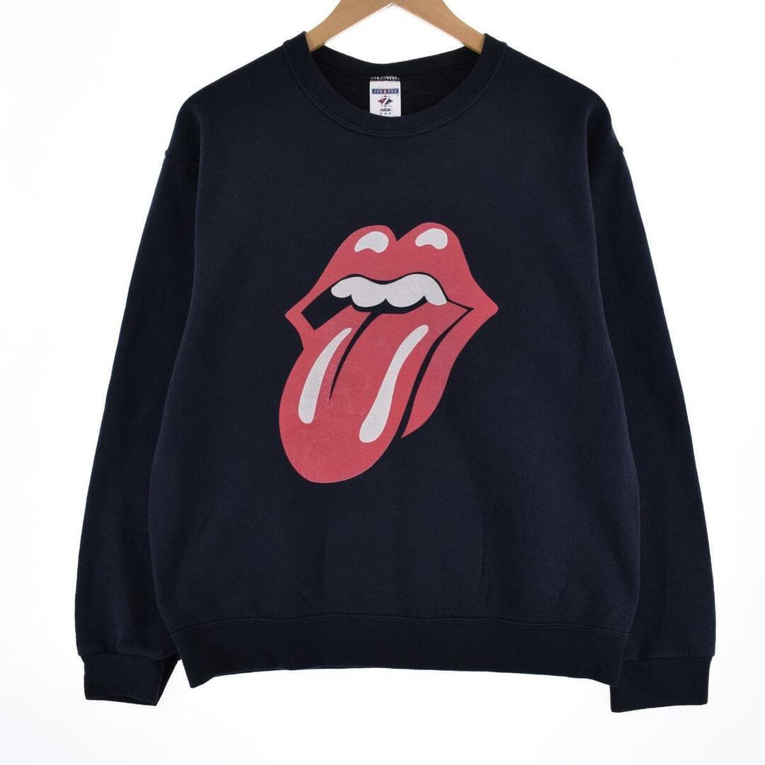 ジャージーズ Jerzees ROLLING STONES ローリングストーンズ バンド スウェットシャツ メンズL /eaa313378