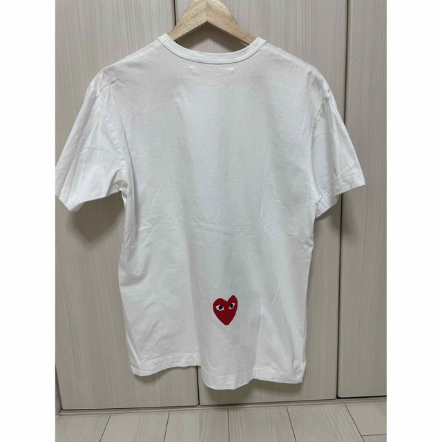 NIKE(ナイキ)のPLAY COMME des GARCONSのナイキコラボTシャツ　XL メンズのトップス(Tシャツ/カットソー(半袖/袖なし))の商品写真