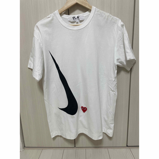 ナイキ(NIKE)のPLAY COMME des GARCONSのナイキコラボTシャツ　XL(Tシャツ/カットソー(半袖/袖なし))