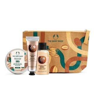 ザボディショップ(THE BODY SHOP)の【未使用品】THE BODY SHOP ポーチギフト SB（香り:シア)(ハンドクリーム)