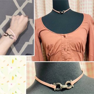 サルヴァトーレフェラガモ(Salvatore Ferragamo)のほぼ未使用　※訳あり　フェラガモ　ブレスレット　チョーカー　ネックレス(ブレスレット/バングル)