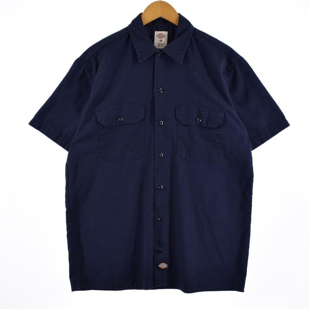 ディッキーズ Dickies 半袖 ワークシャツ メンズM /eaa316444