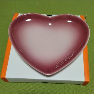 ルクルーゼ(LE CREUSET)のル・クルーゼ　スフィアハートプレート(収納/キッチン雑貨)