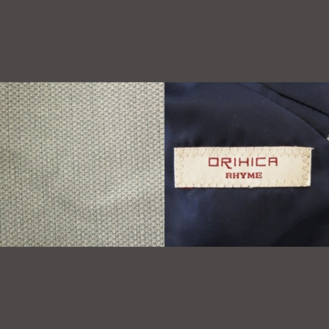ORIHICA(オリヒカ)のオリヒカ セットアップ スーツ ジャケット シングル パンツ グレー 11 9 レディースのフォーマル/ドレス(スーツ)の商品写真