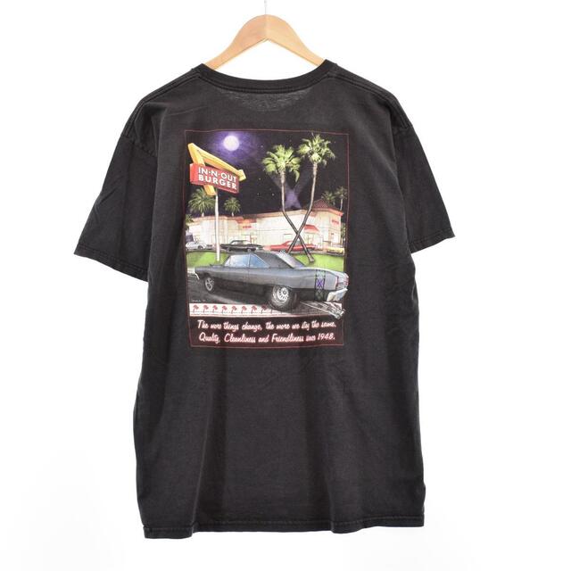 IN-N-OUT BURGER ARIZONA 両面プリント アドバタイジングTシャツ メンズXL /eaa329464