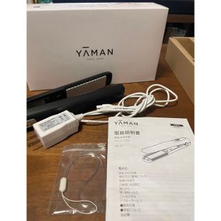 ヤーマン(YA-MAN)のヤーマン 超音波トリートメント シャインプロ ブラック HC-21(ヘアアイロン)