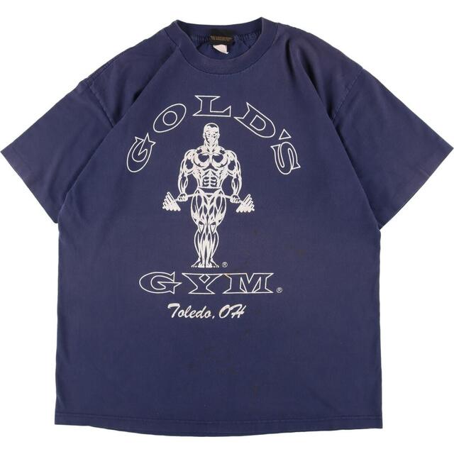 90年代 ゴールドジム GOLD'S GYM プリントTシャツ USA製 メンズXL ヴィンテージ /eaa327942