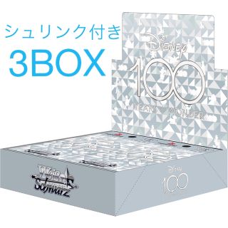 ヴァイスシュヴァルツ - 3BOX Disney100 ヴァイスシュヴァルツ 新品未