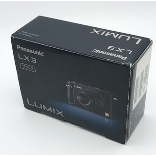 パナソニック(Panasonic)の中古 パナソニック デジタルカメラ LUMIX (ルミックス) LX3 ブラック(その他)