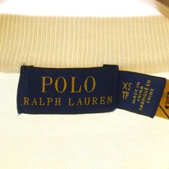POLO RALPH LAUREN(ポロラルフローレン)のポロ ラルフローレン ショートスリーブニット カットソー US XS レディースのトップス(ニット/セーター)の商品写真