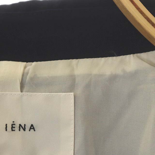 IENA(イエナ)のイエナ ブレザー テーラードジャケット ダブル 総裏地 38 紺 ネイビー レディースのジャケット/アウター(その他)の商品写真