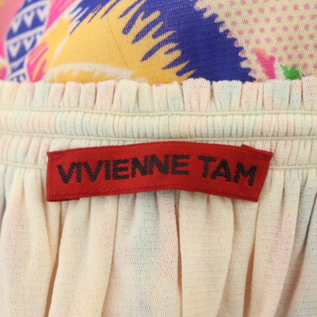 VIVIENNE TAM(ヴィヴィアンタム)のヴィヴィアンタム セットアップ 上下 パワーネット ブラウス フレアスカート レディースのトップス(シャツ/ブラウス(半袖/袖なし))の商品写真