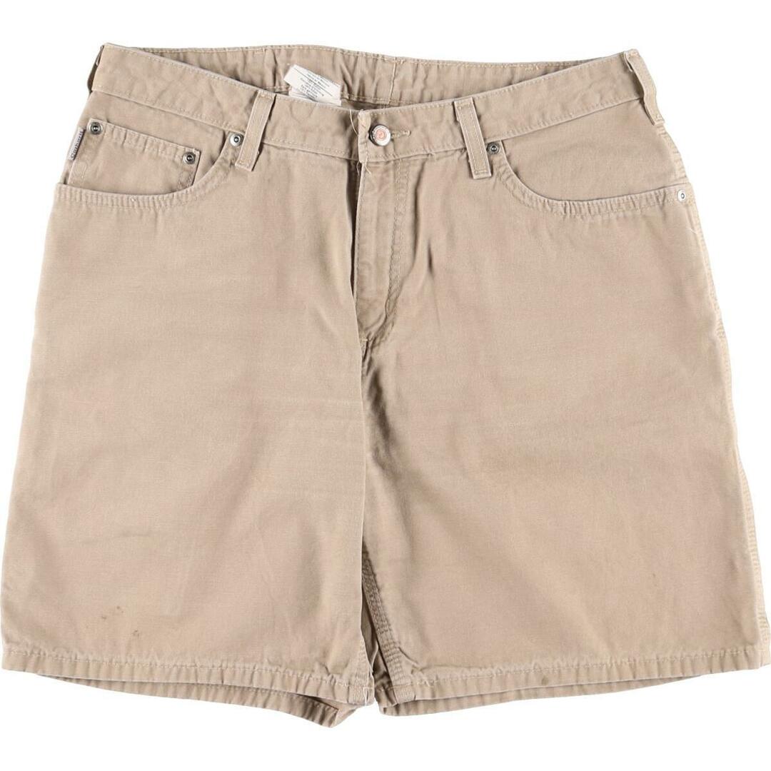 カーハート Carhartt ダック地 ペインターショーツ ショートパンツ レディースXXL /eaa328065