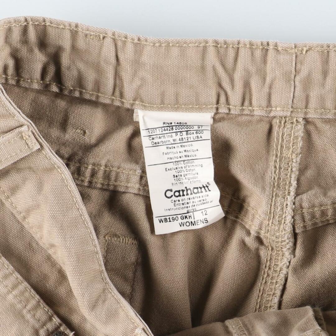 カーハート Carhartt ダック地 ペインターショーツ ショートパンツ レディースXXL /eaa328065