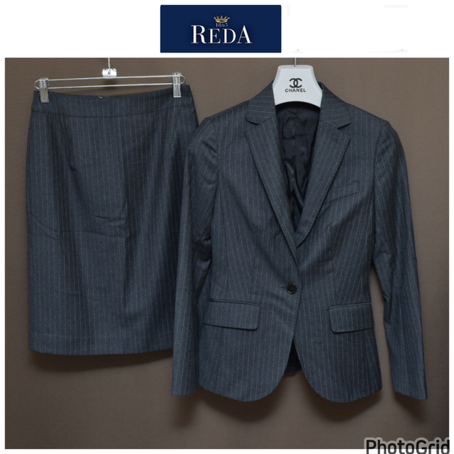 REDA ユニバーサルランゲージ　リクルートスーツ　スカートスーツ　36 極美品