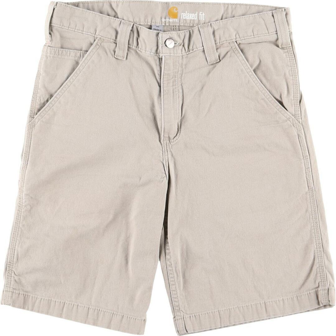 carhartt(カーハート)の古着 カーハート Carhartt RELAXED FIT ダック地ショーツ ショートパンツ メンズw34 /eaa328067 メンズのパンツ(ショートパンツ)の商品写真