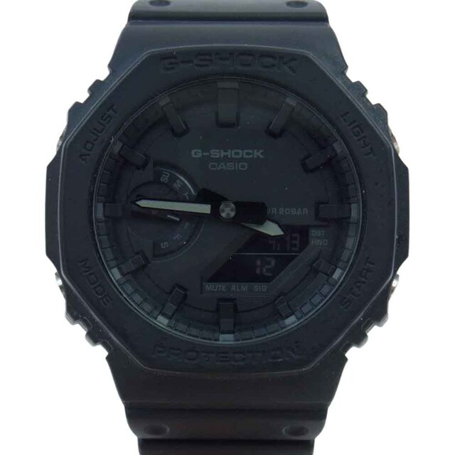 G-SHOCK ジーショック 時計 GA-2100 カーボンコアガード クォーツ デジアナ 腕時計 ブラック系