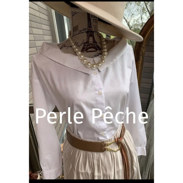 Perle Peche(ペルルペッシュ)のcrystal様 レディースのトップス(シャツ/ブラウス(長袖/七分))の商品写真