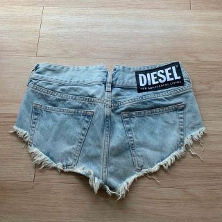 DIESEL - DIESEL ディーゼル ダメージデニムショートパンツ 24サイズの ...