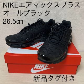 NIKEエアマックスプラス オールブラック