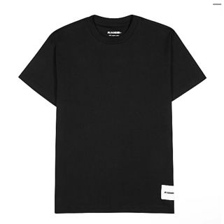 ジルサンダー(Jil Sander)の美品　JIL SANDER ジルサンダー　Tシャツ　Mサイズ　バラ売り　黒(Tシャツ/カットソー(半袖/袖なし))