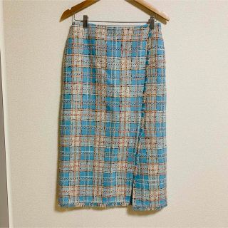 Drawer - 20ss drawer ミックスツイードタイトスカートの通販 by らら