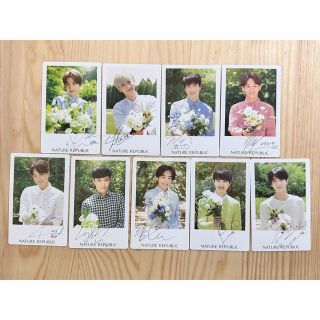 エクソ(EXO)のEXO トレカ　NATURE REPUBLIC 9枚セット(アイドルグッズ)