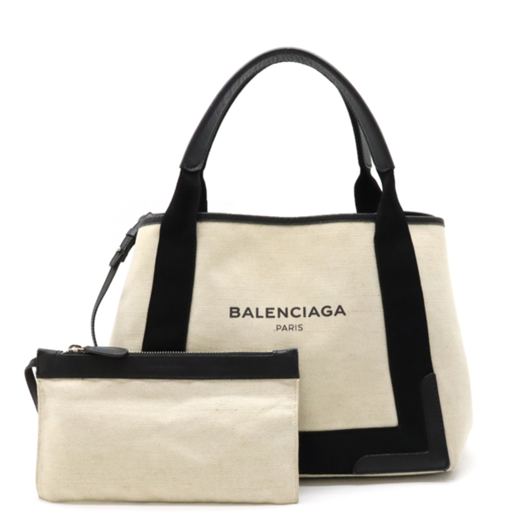 BALENCIAGA ネイビーカバS トートバッグ デニム ブルー 339933