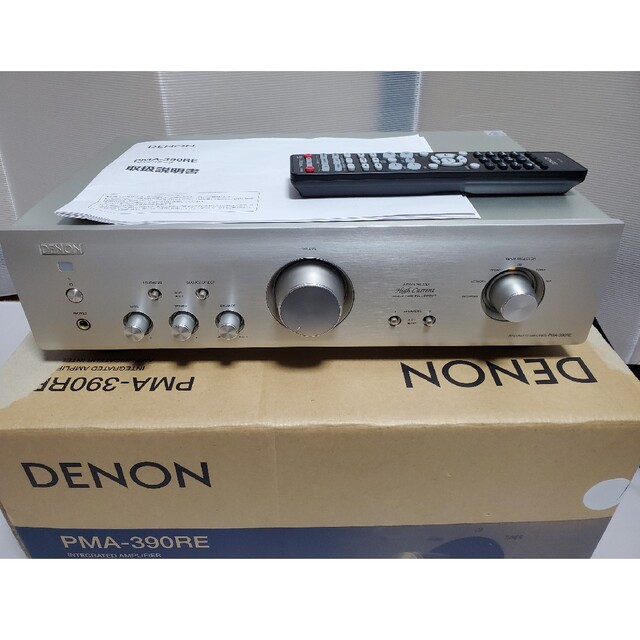 週末特価 DENON プリメインアンプPMA-390RE美品