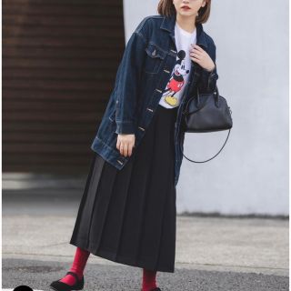 ユニクロ(UNIQLO)のユニクロ ワイドプリーツスカート(ロングスカート)