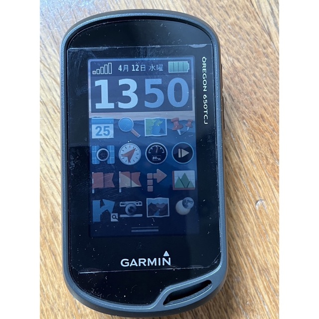 GARMIN Oregon 650TCJ  信頼のガーミン　カラー日本語版です