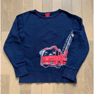 オジコ(OJICO)のOJICO【オジコ】トレーナー  10A 消防車(Tシャツ/カットソー)