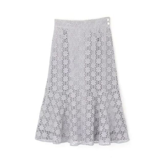 JILL by JILLSTUART(ジルバイジルスチュアート)のJILL by JILLSTUART　カラーラッセルレーススカート レディースのスカート(ロングスカート)の商品写真