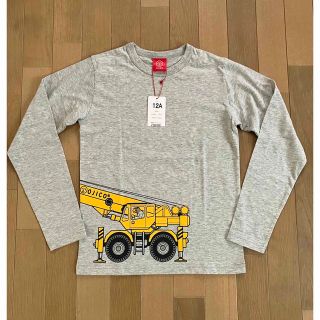 オジコ(OJICO)のオジコ【OJICO】タグ付未使用 長袖Tシャツ12A クレーン車(Tシャツ/カットソー)