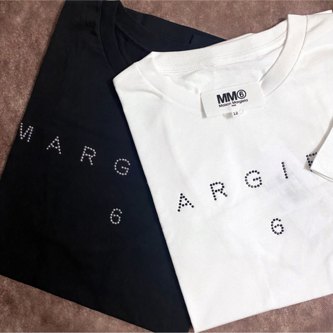オータムセール MM6 Maison Margiela☆6ロゴ 半袖Tシャツ~160