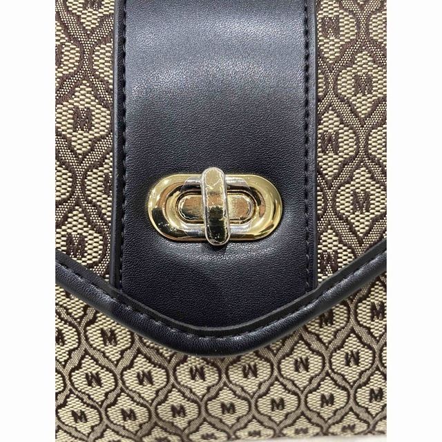 moussy(マウジー)のMOUSSY MONOGRAM MINI SHOULDER バッグ ブラック レディースのバッグ(ショルダーバッグ)の商品写真