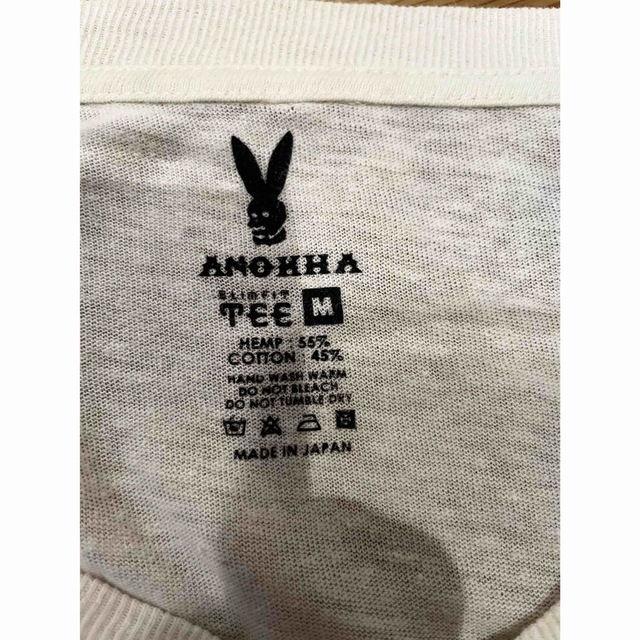 ANOKHA(アノーカ)のANOKHA アノーカ　スカルTシャツ　ウエストトゥワイス　グラッドハンズ　ワコ メンズのトップス(Tシャツ/カットソー(半袖/袖なし))の商品写真