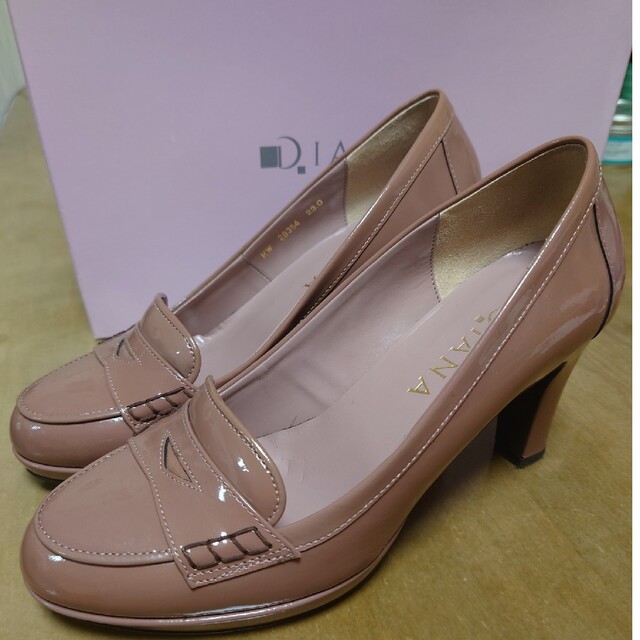 DIANA(ダイアナ)のダイアナ　ローファー　ピンク レディースの靴/シューズ(ハイヒール/パンプス)の商品写真