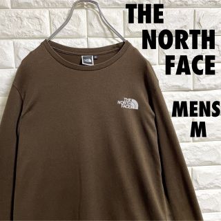 ザノースフェイス(THE NORTH FACE)の美品　ザノースフェイス　長袖Tシャツ　ロンT  メンズMサイズ(Tシャツ/カットソー(七分/長袖))