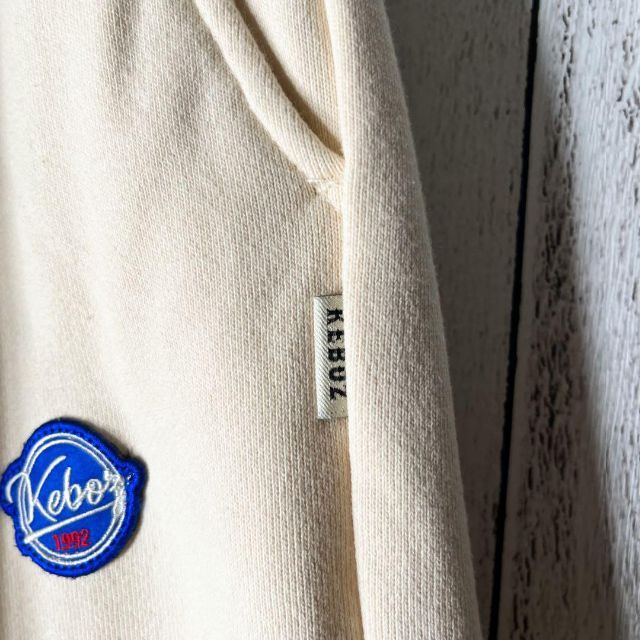 極美品 L】ケボズ keboz 刺繍ロゴ スウェット パンツ ストレート