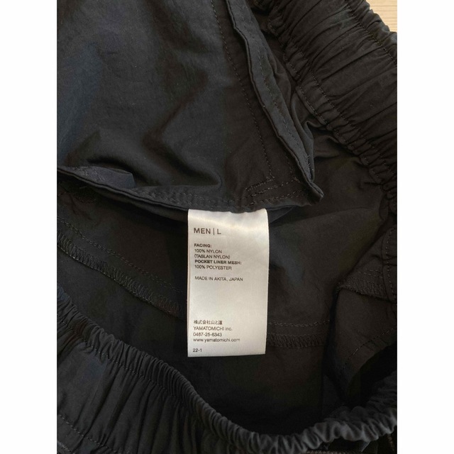 【未使用】山と道 5-Pocket Shorts Black メンズのパンツ(ショートパンツ)の商品写真