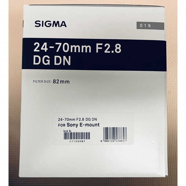SIGMA - SIGMA 24-70mm F2.8 DG DN Art ソニーEマウント