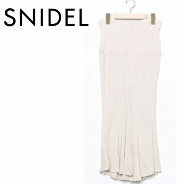 SNIDEL(スナイデル)の◆ SNIDEL ◆ スナイデル  ロングスカート  マーメイド　ベージュ レディースのスカート(ロングスカート)の商品写真