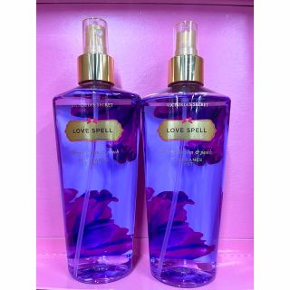 ヴィクトリアズシークレット(Victoria's Secret)のヴィクトリアシークレット ボディミスト ラブ スペル 2本セット 250ml(その他)